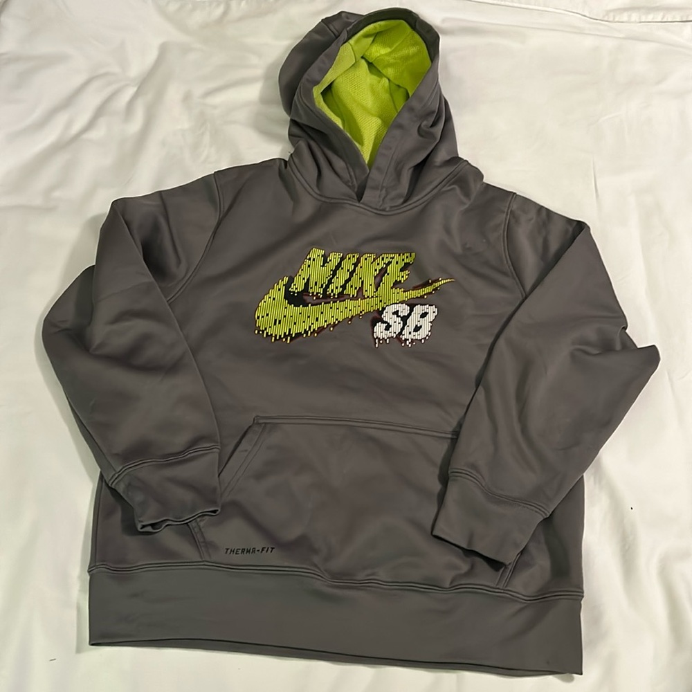 Nike Hoodie ~therma-fit Boys L-12